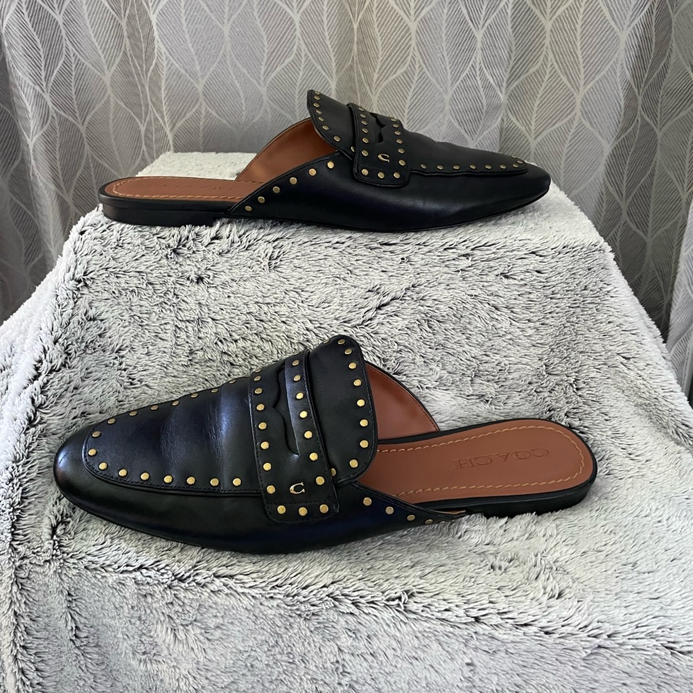 Coach Faye Loafer Slide Size 11B EUC - Picture 6 of 8